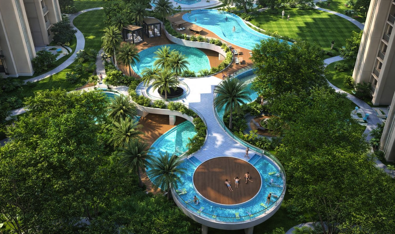 Infinity pool complex